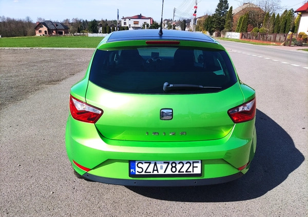 Seat Ibiza cena 23900 przebieg: 128000, rok produkcji 2013 z Tolkmicko małe 232